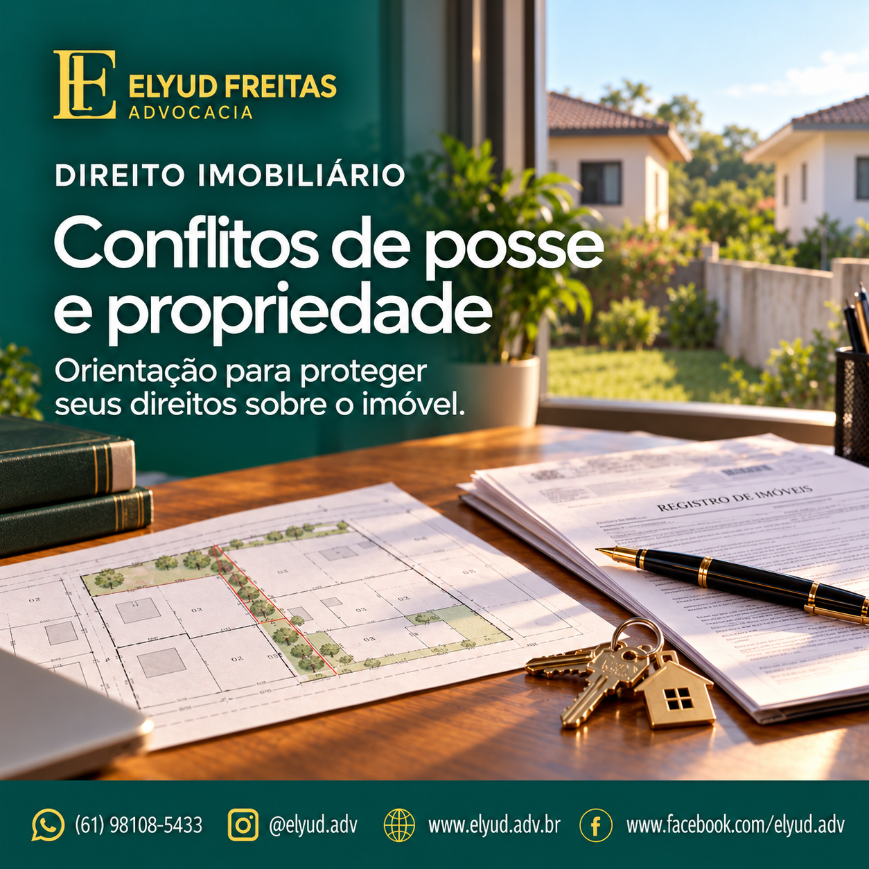 Posse, Propriedade, Reintegração de posse, Manutenção de posse, Interdito proibitório, Direito Imobiliário