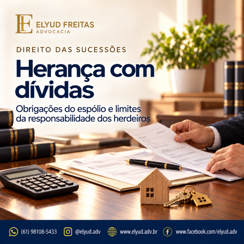 Herança com dívidas, dívidas do falecido, espólio, responsabilidade dos herdeiros, inventário