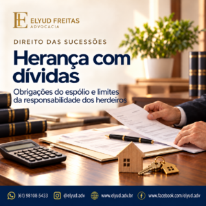 Herança com dívidas, dívidas do falecido, espólio, responsabilidade dos herdeiros, inventário