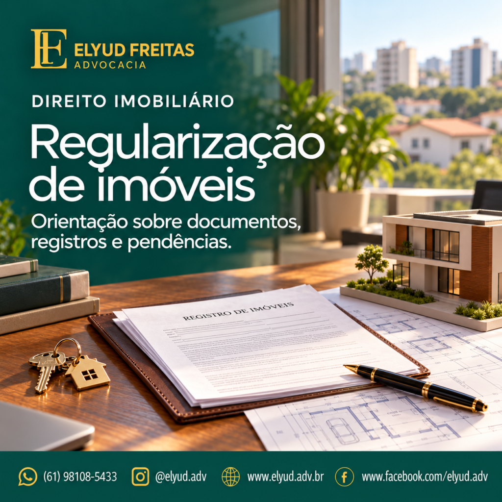 Regularização de imóveis, Registro de imóveis, Escritura, Averbação de construção, Adjudicação compulsória, Usucapião
